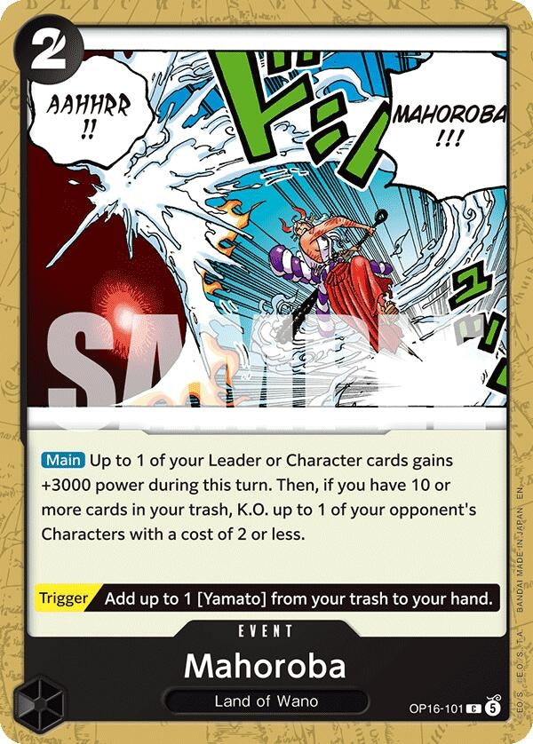 Image for Mahoroba (OP16-101) (The Time of Battle) (OP16) - One Piece Card Game