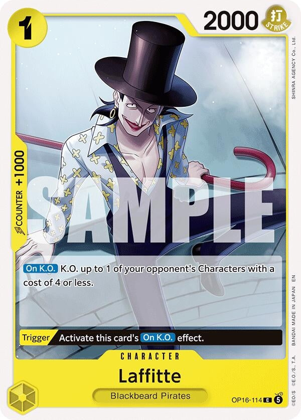 Image for Laffitte (OP16-114) (The Time of Battle) (OP16) - One Piece Card Game