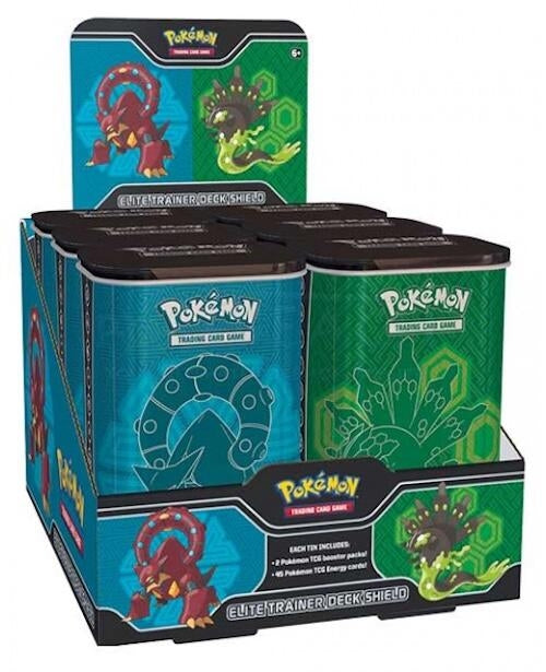Image for Pokemon TCG: Elite Trainer Deck Shield - Zygarde and Volcanion Display - Deck Boxes