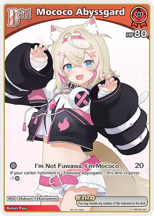 Image for Mococo Abyssgard (P) (hBP03-037) (hBP03-037) (hololive OFFICIAL CARD GAME Promos) (hOCGP) - Hololive