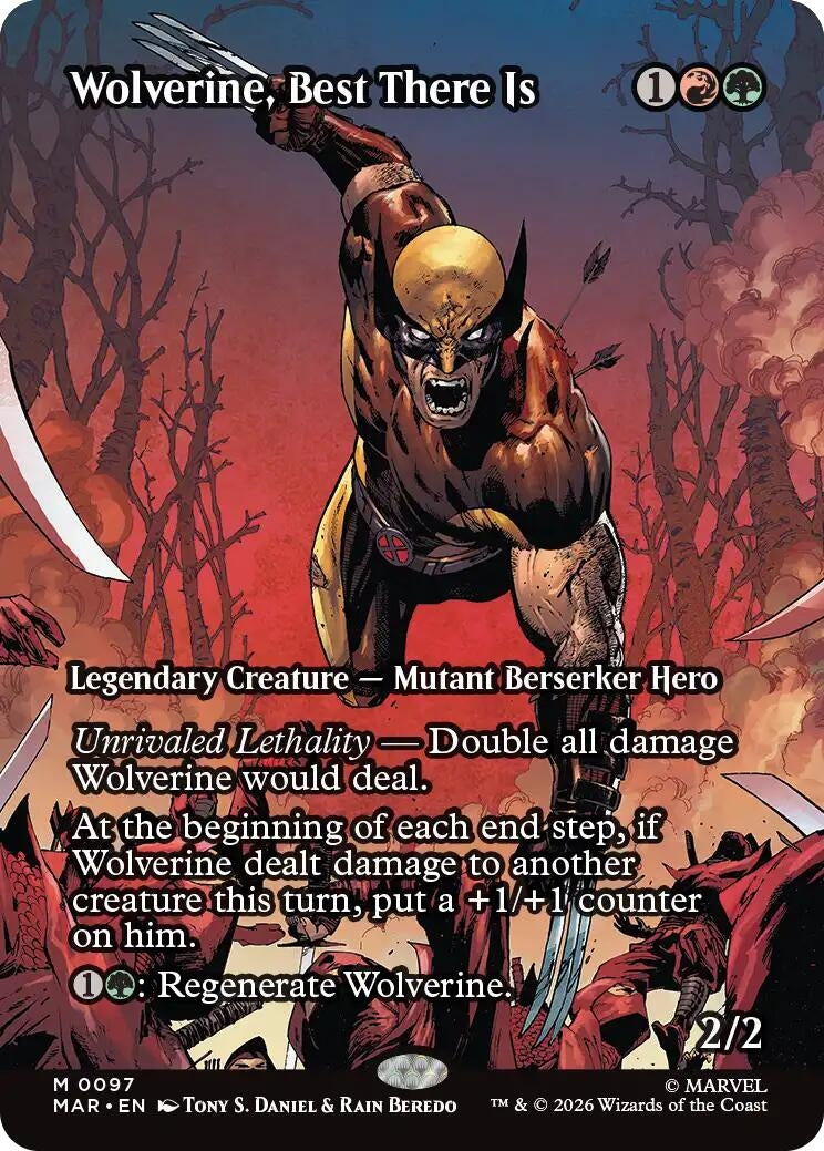 Wolverine, Best There Is (Borderless) (97) (Marvel Universe Eternal-Legal)