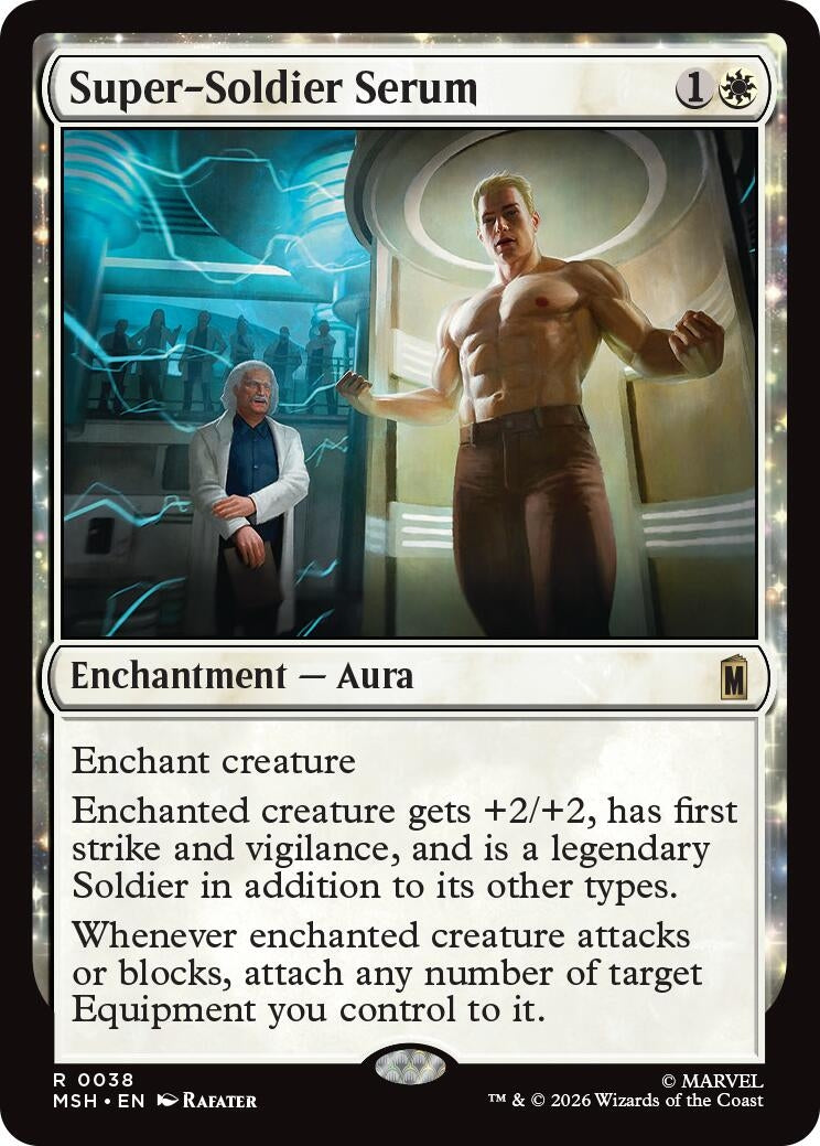 Image for Super-Soldier Serum (38) (Marvel Super Heroes) - Magic: The Gathering