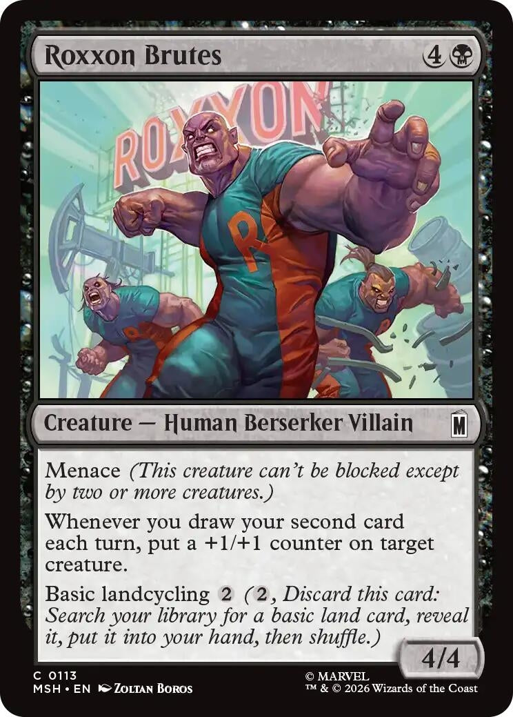 Roxxon Brutes (113) (Marvel Super Heroes)