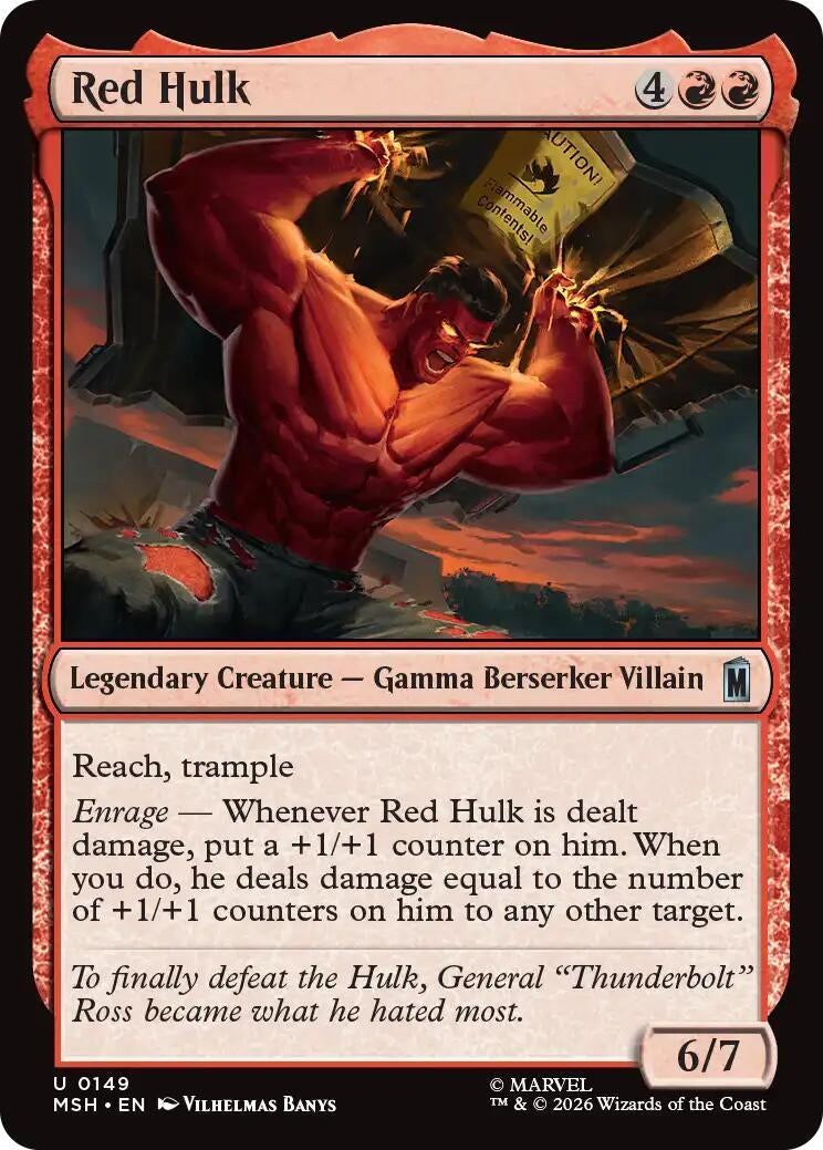 Red Hulk (149) (Marvel Super Heroes)