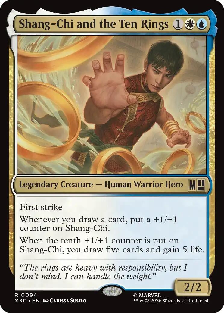 Shang-Chi and the Ten Rings (Surge Foil) (94) (Marvel Super Heroes)