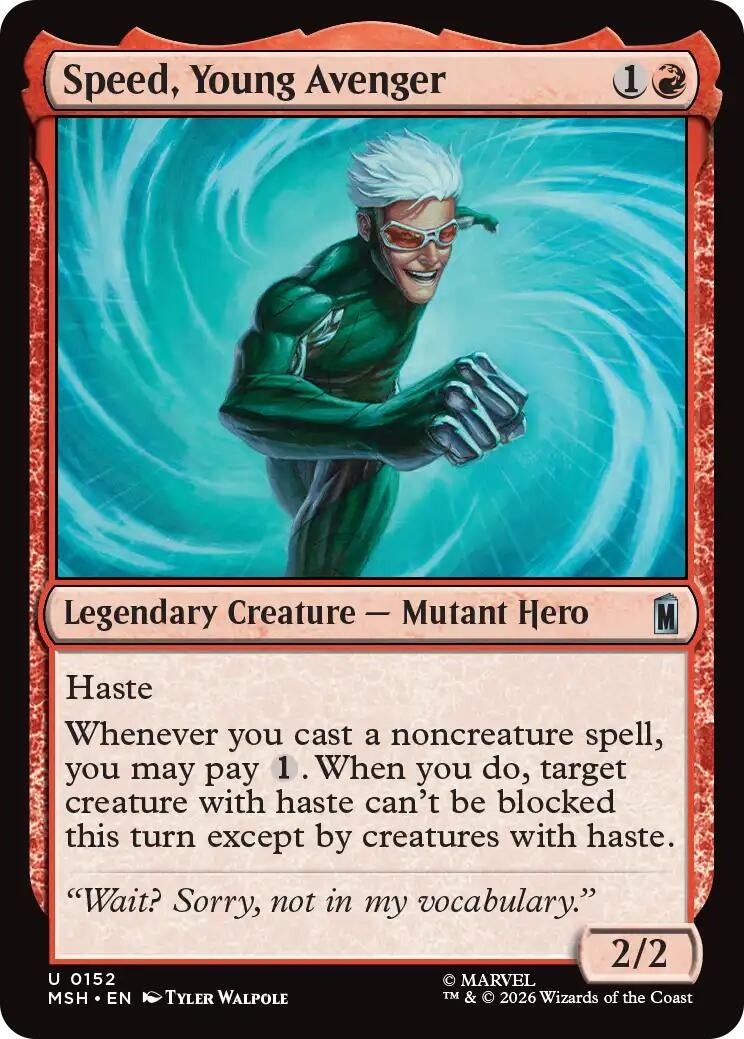 Speed, Young Avenger (152) (Marvel Super Heroes)