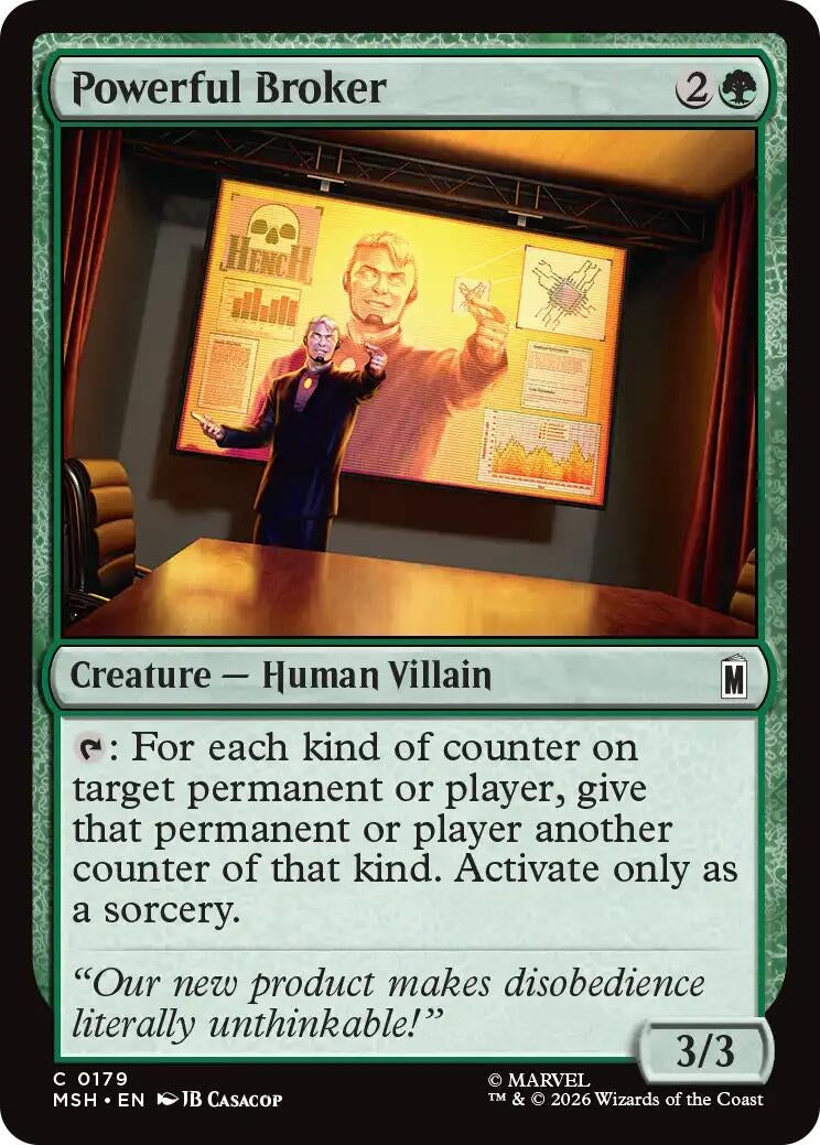 Powerful Broker (179) (Marvel Super Heroes)