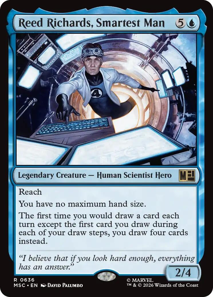 Reed Richards, Smartest Man (636) (Marvel Super Heroes)