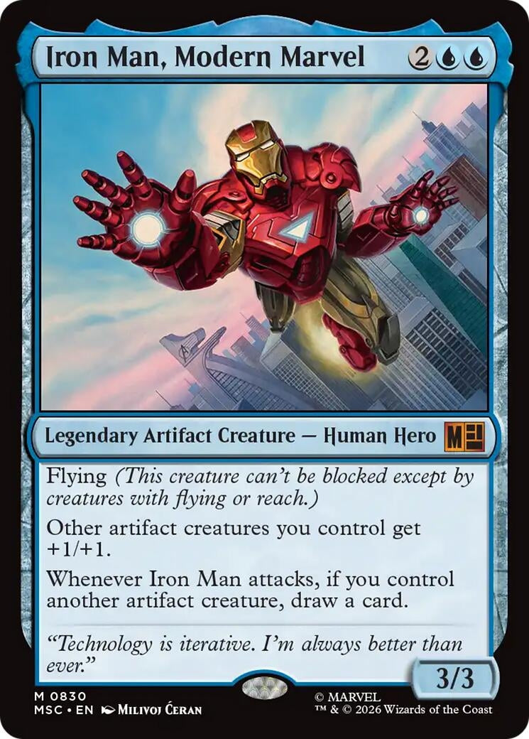 Iron Man, Modern Marvel (830) (Marvel Super Heroes)