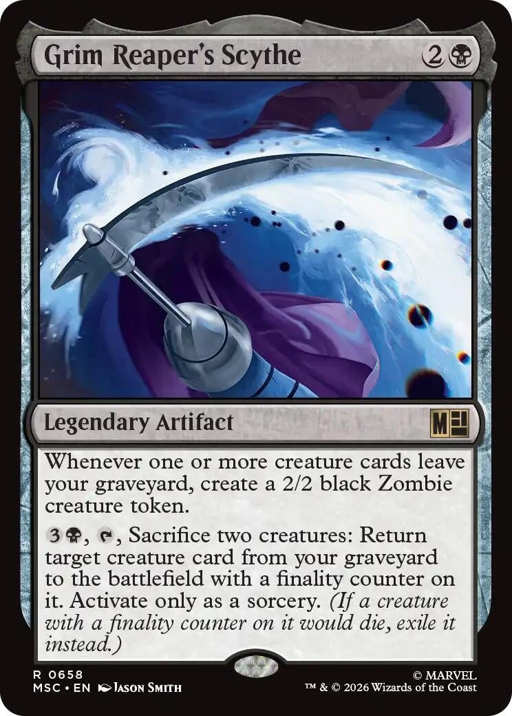 Grim Reaper's Scythe (658) (Marvel Super Heroes)