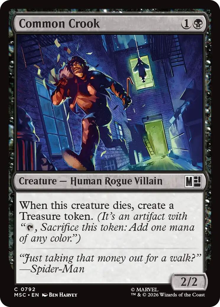 Common Crook (792) (Marvel Super Heroes)