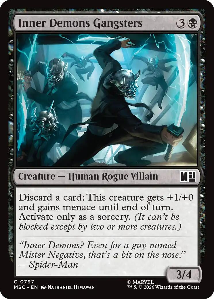 Inner Demons Gangsters (797) (Marvel Super Heroes)