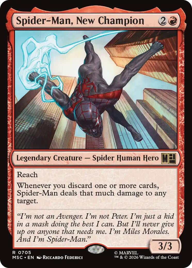 Spider-Man, New Champion (705) (Marvel Super Heroes)