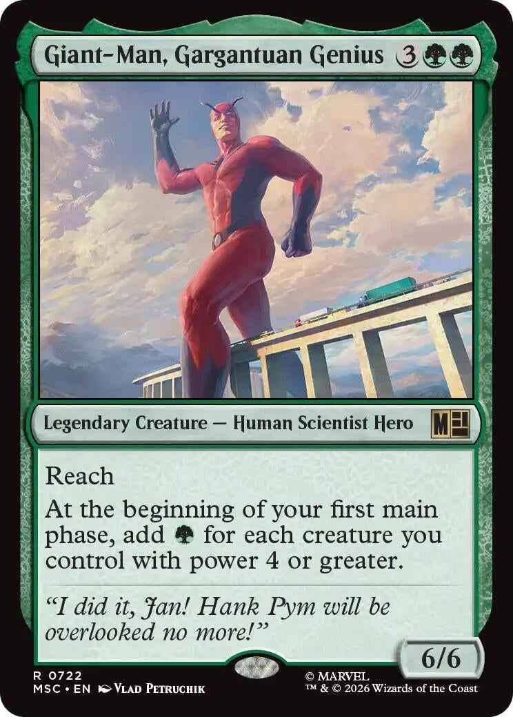 Giant-Man, Gargantuan Genius (722) (Marvel Super Heroes)