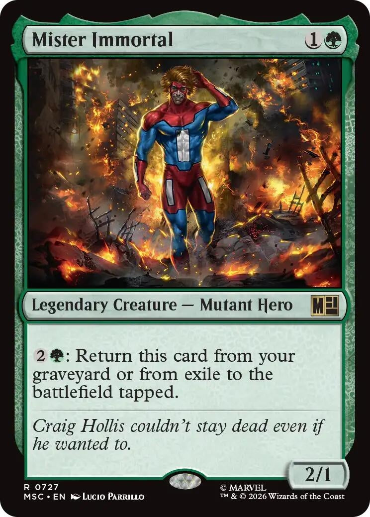 Mister Immortal (727) (Marvel Super Heroes)