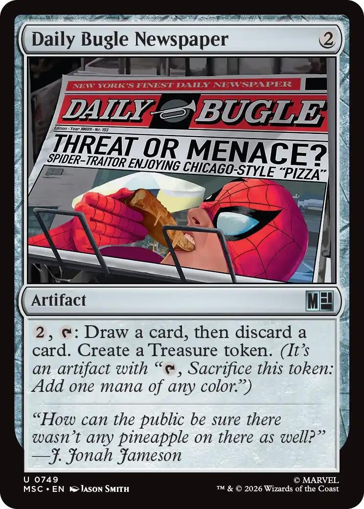 Daily Bugle Newspaper (749) (Marvel Super Heroes)