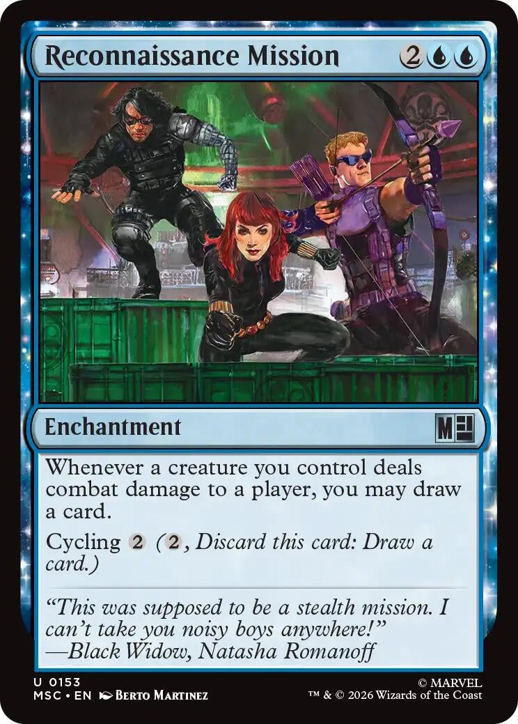 Reconnaissance Mission (Surge Foil) (153) (Marvel Super Heroes)