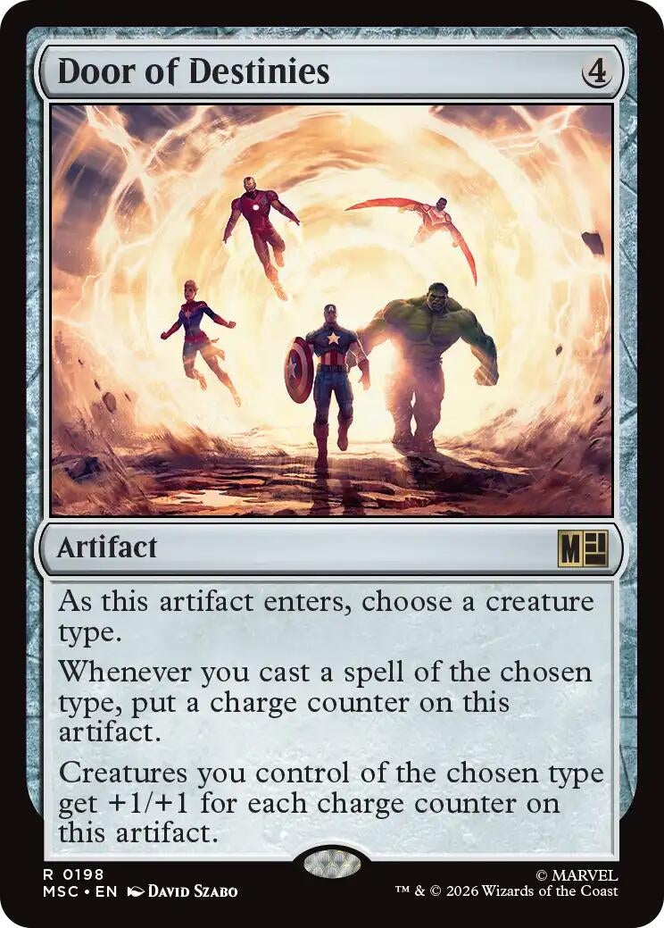 Door of Destinies (Surge Foil) (198) (Marvel Super Heroes)