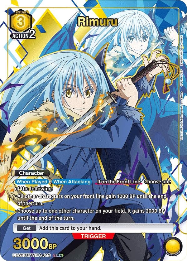 Rimuru (013) (SR*) (UE20BT/TSK-1-013) (UE20BT: That Time I Got Reincarnated as a Slime)