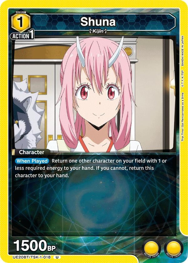 Image for Shuna (018) (UE20BT/TSK-1-018) (UE20BT: That Time I Got Reincarnated as a Slime) (UE20BT) - Union Arena