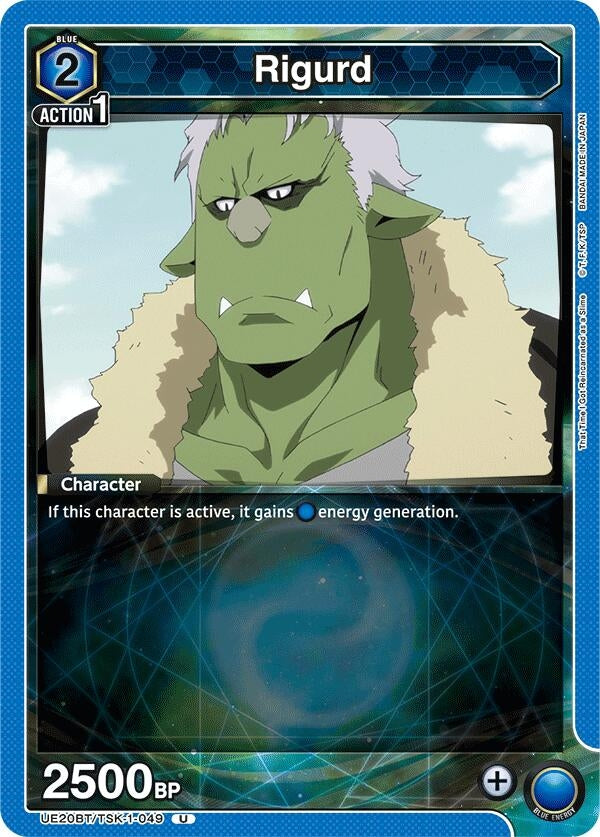 Image for Rigurd (UE20BT/TSK-1-049) (UE20BT: That Time I Got Reincarnated as a Slime) (UE20BT) - Union Arena