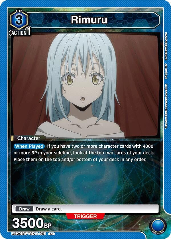 Image for Rimuru (051) (UE20BT/TSK-1-051) (UE20BT: That Time I Got Reincarnated as a Slime) (UE20BT) - Union Arena