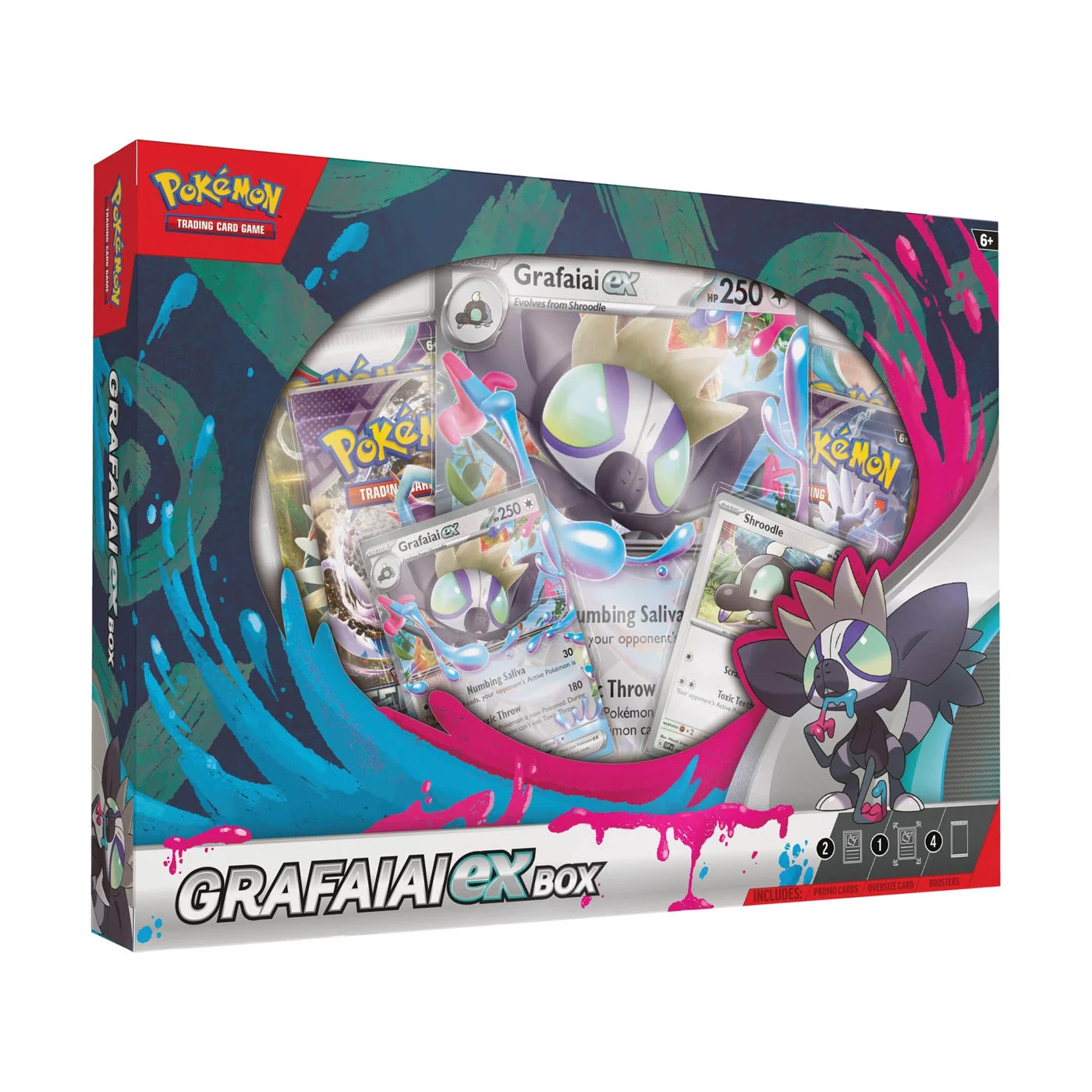 POKÉMON TCG Grafaiai ex Box - PokeBox USA