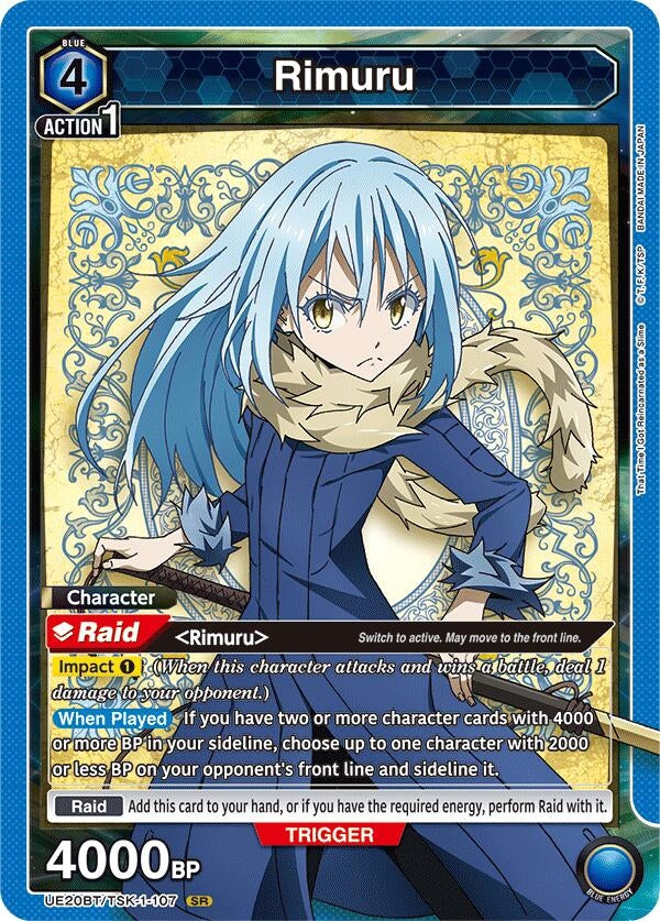 Image for Rimuru (107) (UE20BT/TSK-1-107) (UE20BT: That Time I Got Reincarnated as a Slime) (UE20BT) - Union Arena