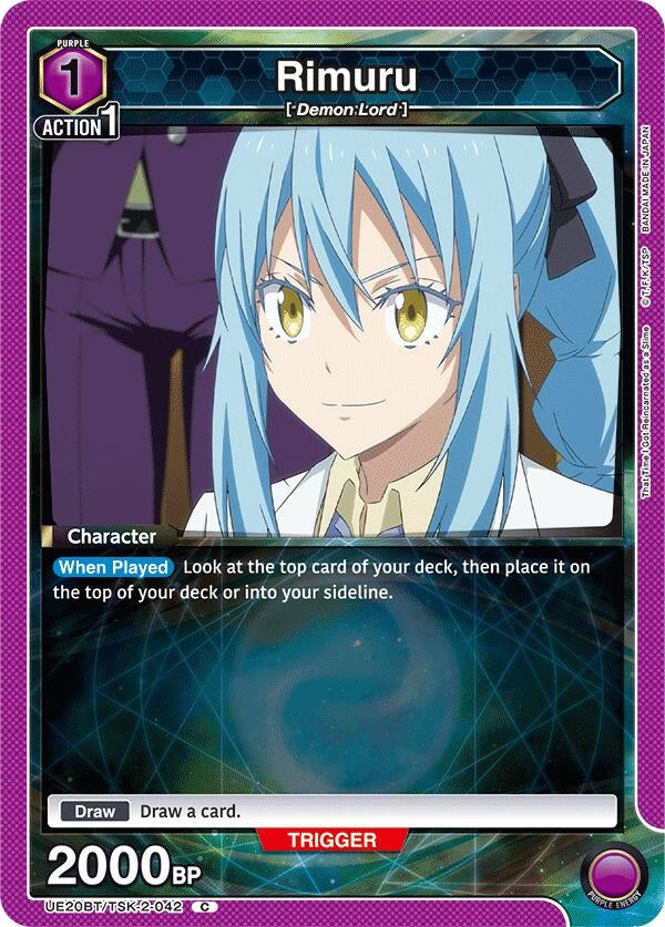 Image for Rimuru (042) (UE20BT/TSK-2-042) (UE20BT: That Time I Got Reincarnated as a Slime) (UE20BT) - Union Arena