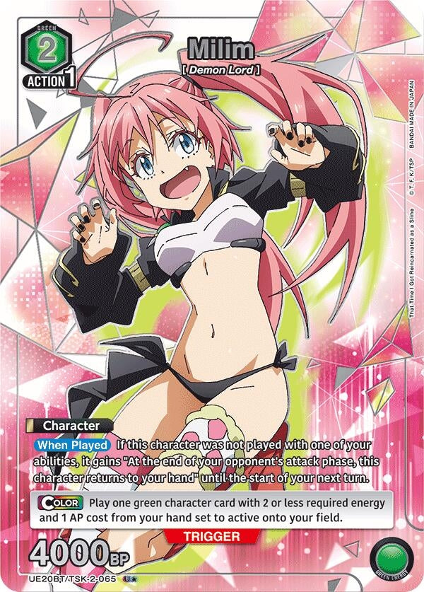 Image for Milim (065) (U*) (UE20BT/TSK-2-065) (UE20BT: That Time I Got Reincarnated as a Slime) (UE20BT) - Union Arena