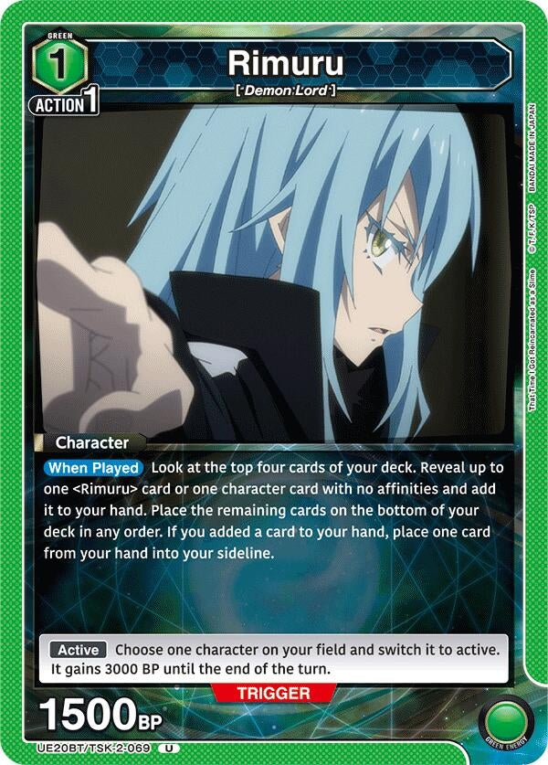 Image for Rimuru (069) (UE20BT/TSK-2-069) (UE20BT: That Time I Got Reincarnated as a Slime) (UE20BT) - Union Arena