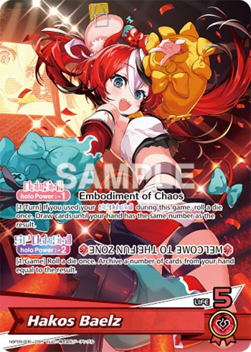 Image for Hakos Baelz (OSR) (hBP06-005) (Ayakashi Vermilion) (HBP06E) - Hololive