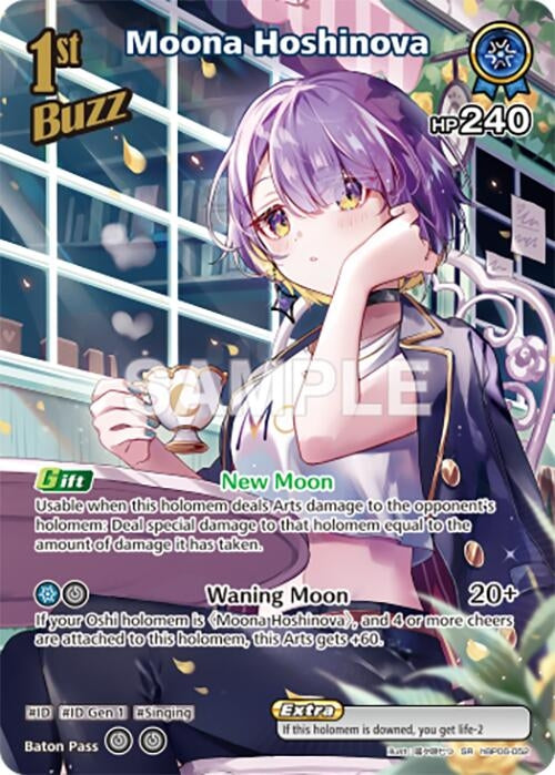 Image for Moona Hoshinova (SR) (hBP06-052) (hBP06-052) (Ayakashi Vermilion) (HBP06E) - Hololive