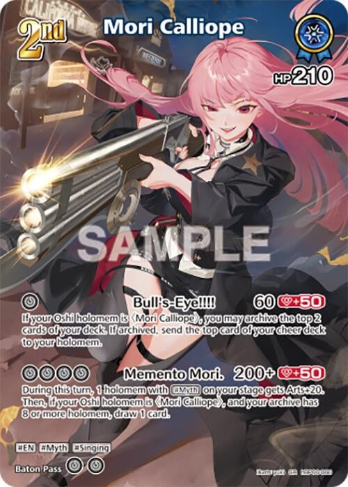 Image for Mori Calliope (SR) (hBP06-060) (hBP06-060) (Ayakashi Vermilion) (HBP06E) - Hololive