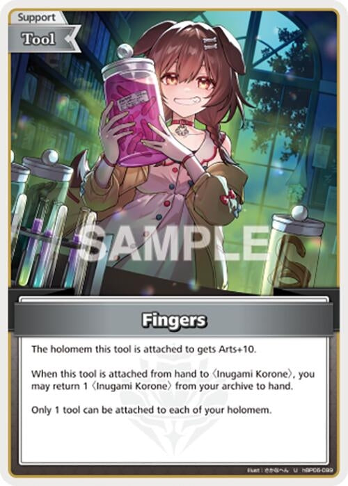 Image for Fingers (U) (hBP06-099) (Ayakashi Vermilion) (HBP06E) - Hololive