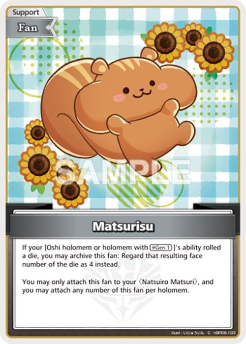 Image for Matsurisu (C) (hBP06-103) (Ayakashi Vermilion) (HBP06E) - Hololive