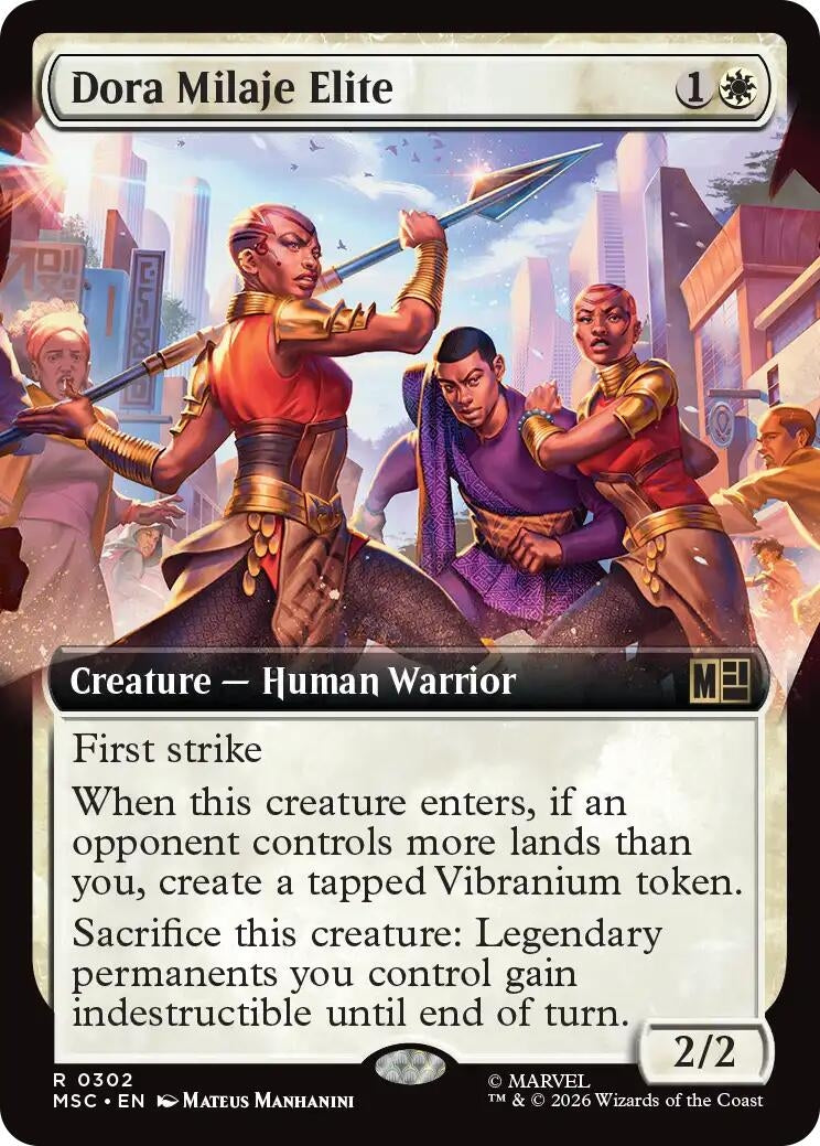Dora Milaje Elite (Extended Art) (302) (Marvel Super Heroes)