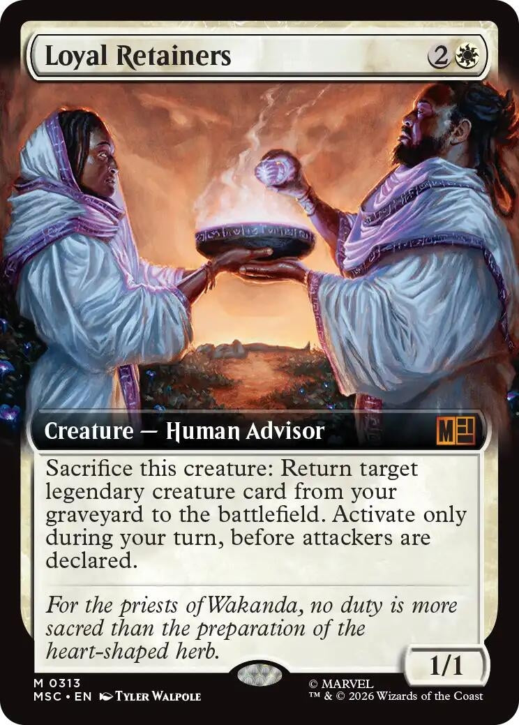 Loyal Retainers (Extended Art) (313) (Marvel Super Heroes)