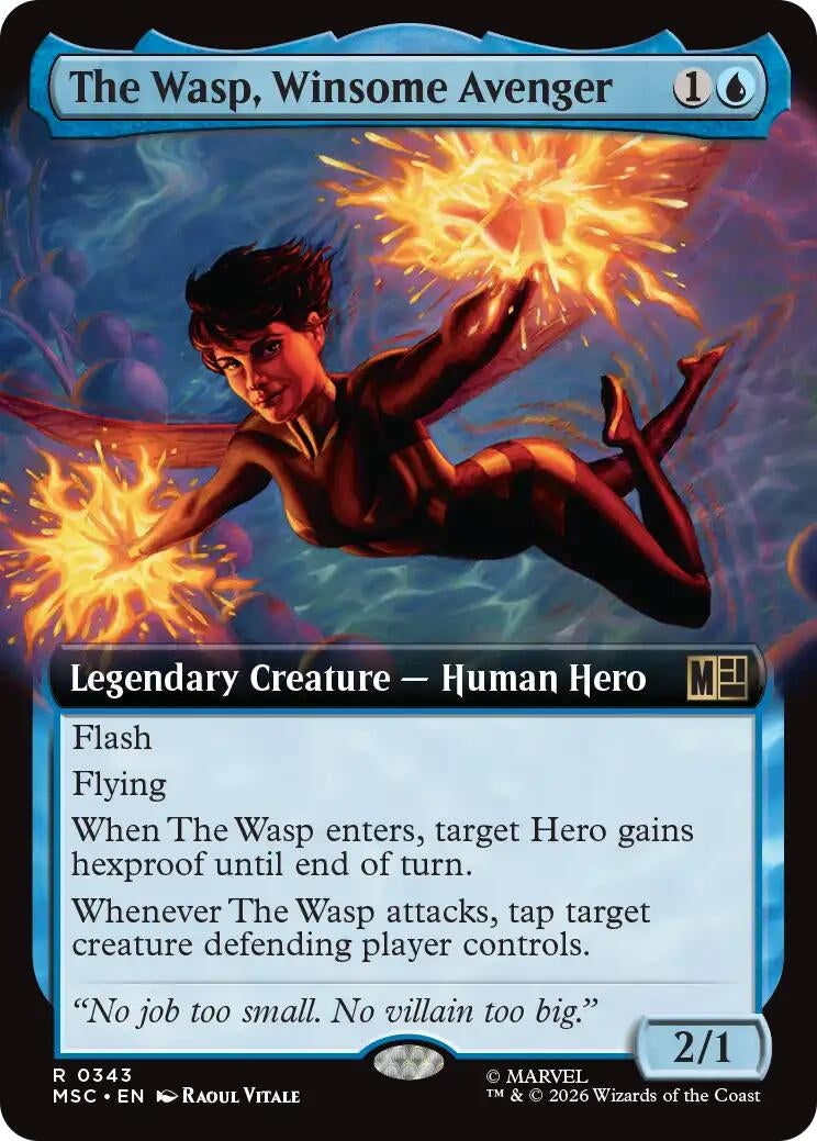 The Wasp, Winsome Avenger (Extended Art) (343) (Marvel Super Heroes)