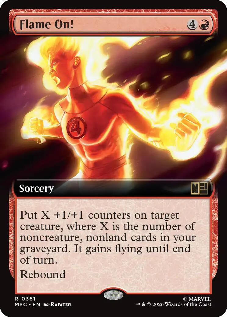 Flame On! (Extended Art) (361) (Marvel Super Heroes)
