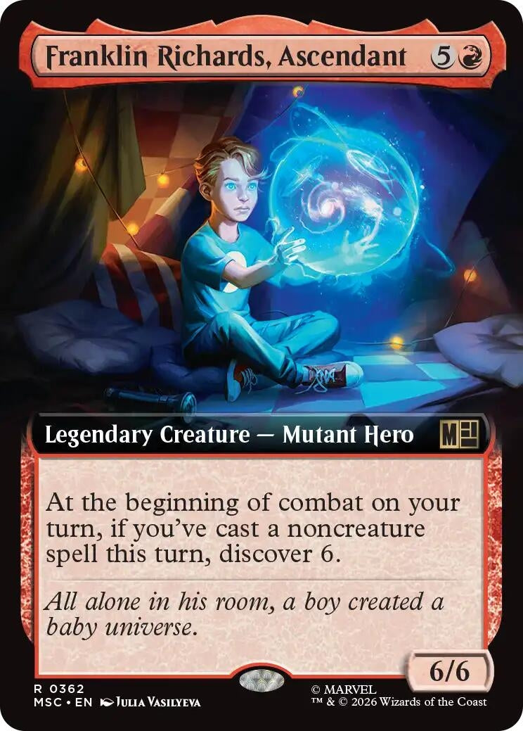 Franklin Richards, Ascendant (Extended Art) (362) (Marvel Super Heroes)