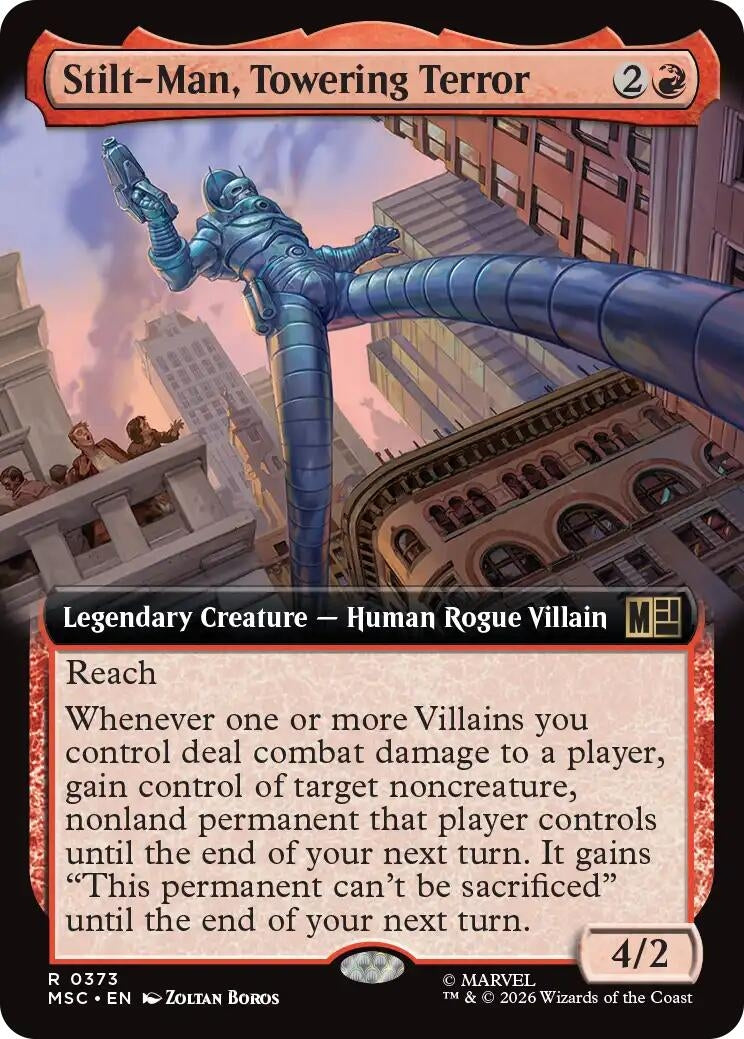 Stilt-Man, Towering Terror (Extended Art) (373) (Marvel Super Heroes)