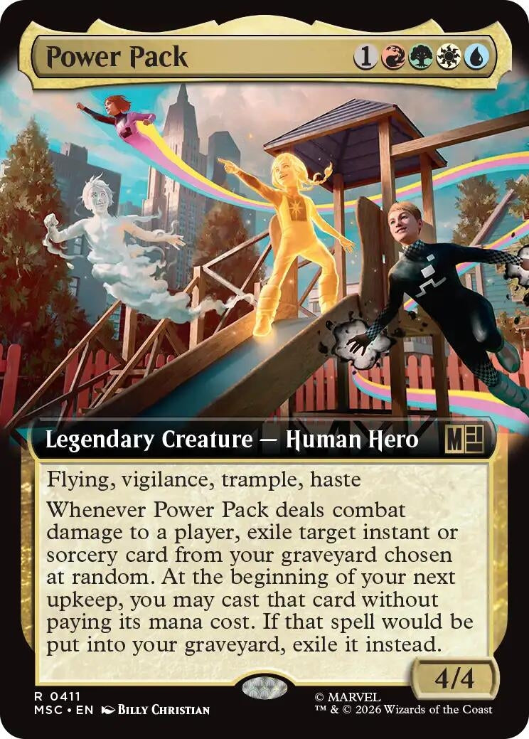 Power Pack (Extended Art) (411) (Marvel Super Heroes)