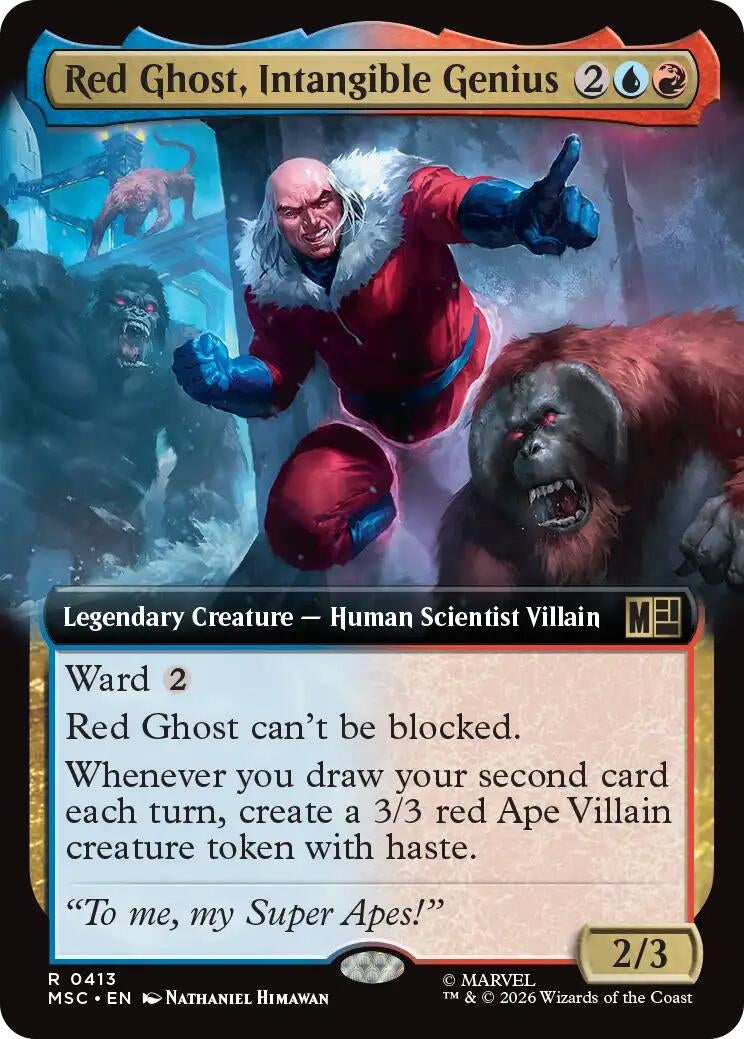 Red Ghost, Intangible Genius (Extended Art) (413) (Marvel Super Heroes)