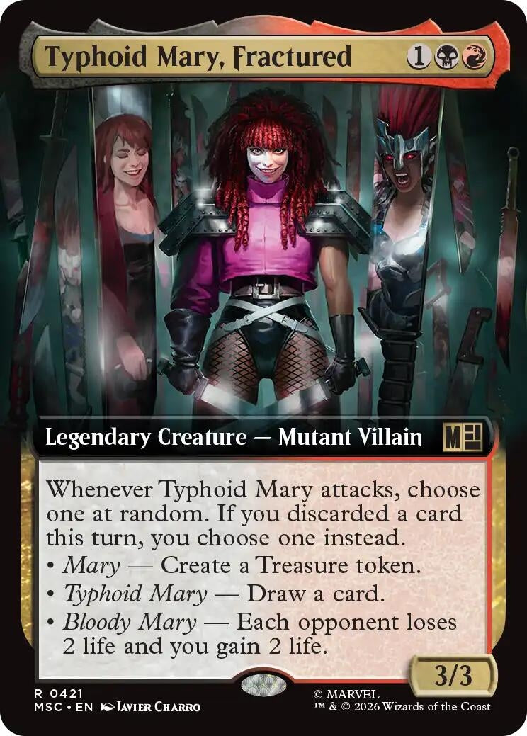 Typhoid Mary, Fractured (Extended Art) (421) (Marvel Super Heroes)