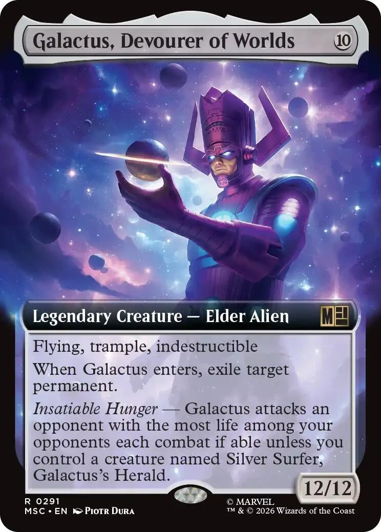 Galactus, Devourer of Worlds (Extended Art) (291) (Marvel Super Heroes)