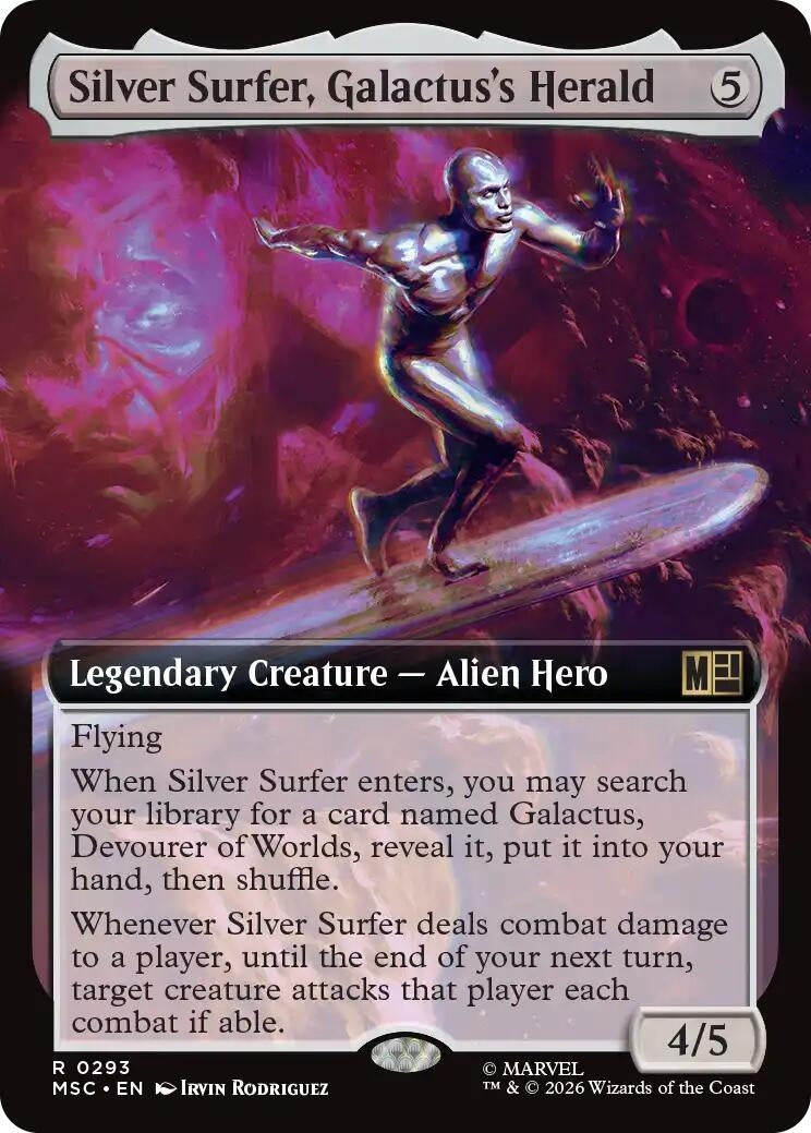Silver Surfer, Galactus's Herald (Extended Art) (293) (Marvel Super Heroes)