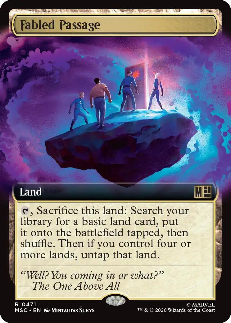 Fabled Passage (Extended Art) (471) (Marvel Super Heroes)