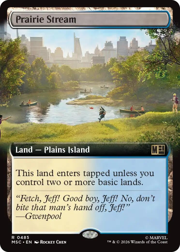 Prairie Stream (Extended Art) (485) (Marvel Super Heroes)