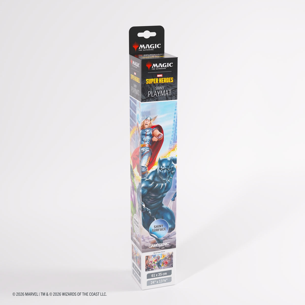 Image for Magic: The Gathering Marvel Superheroes Shiny Playmat - Marvel Superheroes - Playmats